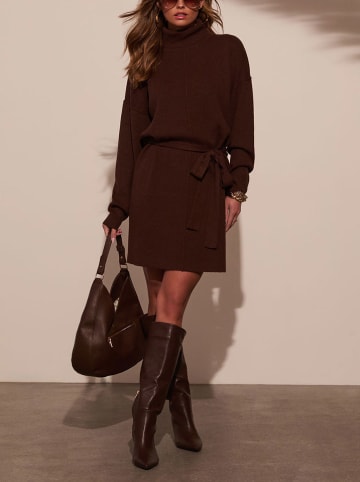 Milan Kiss Kleid in Braun