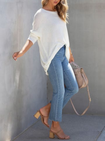 Milan Kiss Pullover in Weiß