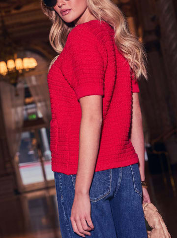 Milan Kiss Cardigan in Rot