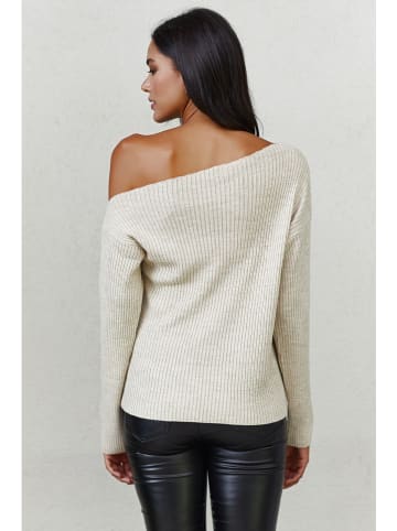 Milan Kiss Pullover in Beige