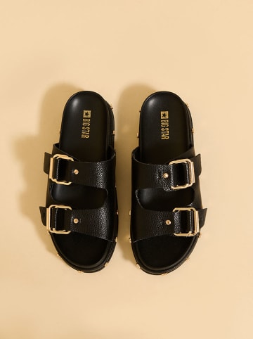 BIG STAR Pantoletten in Schwarz