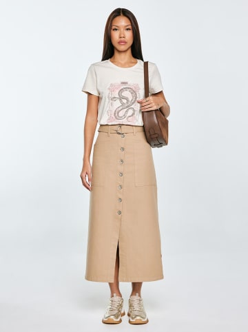 BIG STAR Spódnica w kolorze jasnobrązowym