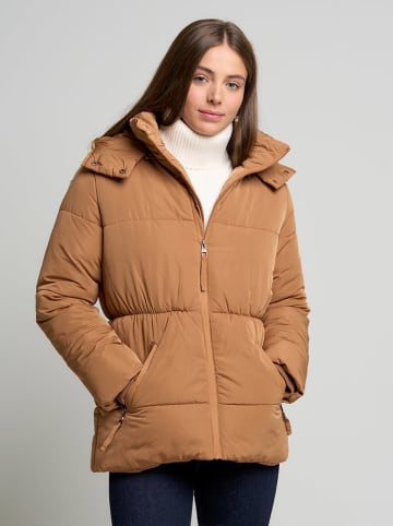 BIG STAR Kurtka przejściowa w kolorze jasnobrązowym