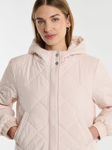 BIG STAR Kurtka pikowana w kolorze beżowym