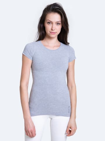 BIG STAR Koszulka w kolorze jasnoszarym