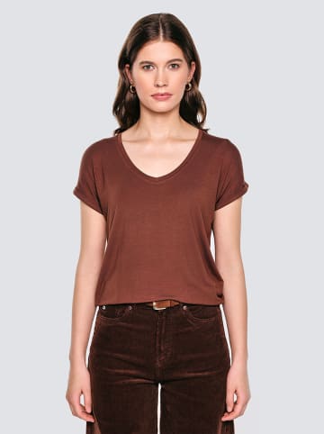 BIG STAR Koszulka w kolorze jasnobrązowym