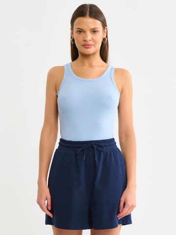 BIG STAR Top w kolorze błękitnym