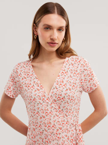 BIG STAR Sukienka w kolorze jasnoróżowo-czerwonym