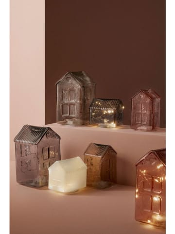 Bizzotto Dekoracja LED "Everard" w kolorze jasnoróżowym - wys. 16,5 cm