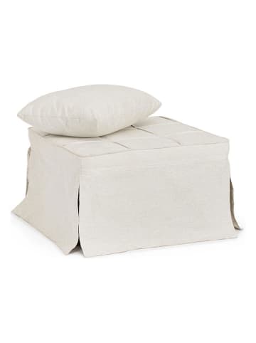 Bizzotto Fotel "Barney" w kolorze białym - 70 x 44 x 70 cm