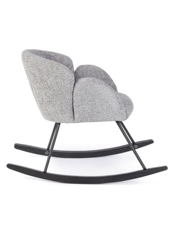 Bizzotto Fotel "Sibilla" w kolorze jasnoszarym - 86 x 72 x 62 cm