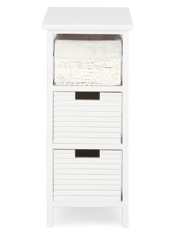 Bizzotto Ladekast wit - (B)26 x (H)62 x (D)32 cm