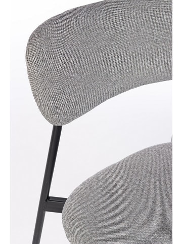 Bizzotto Esszimmerstuhl ''Inka'' in Schwarz/ Grau - (B)45 x (H)78 x (T)49 cm