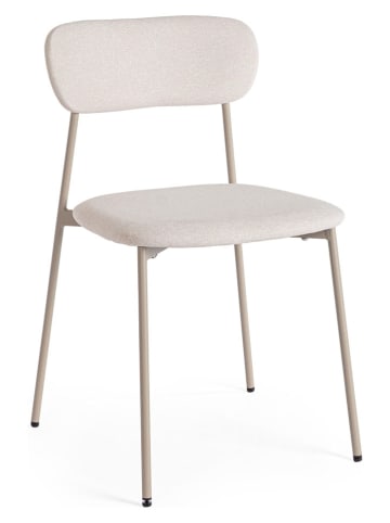 Bizzotto Stoel "Inka" taupe - (B)45 x (H)78 x (D)49 cm