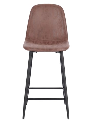 Bizzotto Hocker kuchenny "Irelia" w kolorze brązowym - 46 x 65 x 39 cm