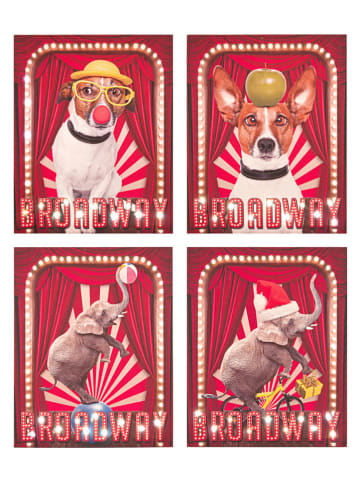 Bizzotto LED-Leinwanddruck - (L)50 x (B)40 cm