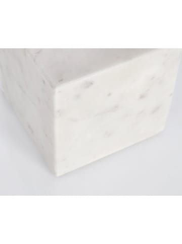 Bizzotto Tischleuchte "Mandla" in Weiß - (B)12 x (H)25 cm