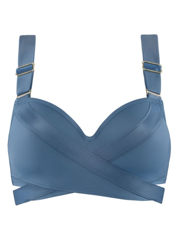 Marlies Dekkers Biustonosz bikini w kolorze niebieskim