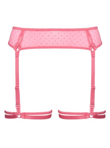 Marlies Dekkers Pas do pończoch w kolorze różowym