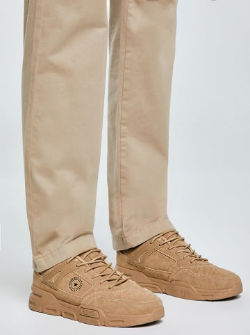 BIG STAR Sneakersy w kolorze jasnobrązowym