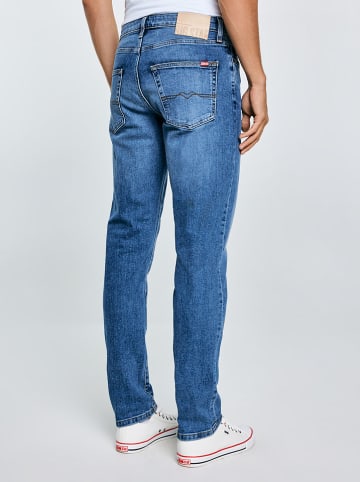 BIG STAR Dżinsy "Harper 335 " - Tapered fit - w kolorze niebieskim