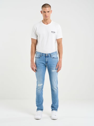 BIG STAR Dżinsy - Slim fit - w kolorze błękitnym