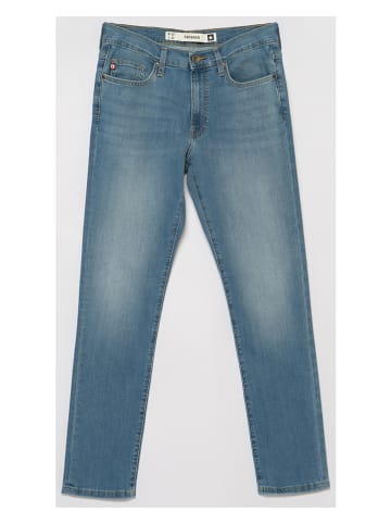 BIG STAR Dżinsy "Terry" - Tapered fit - w kolorze niebieskim