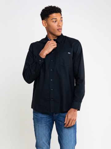 BIG STAR Koszula - Regular fit - w kolorze czarnym