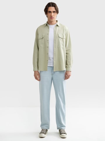 BIG STAR Koszula - Regular fit - w kolorze jasnozielonym