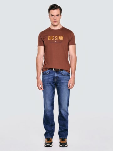 BIG STAR Shirt in Hellbraun