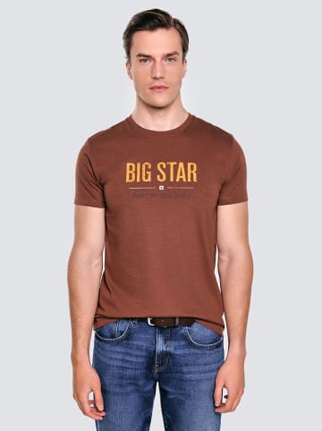 BIG STAR Shirt in Hellbraun