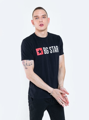 BIG STAR Koszulka w kolorze czarnym