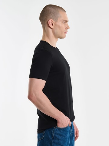 BIG STAR Koszulka w kolorze czarnym