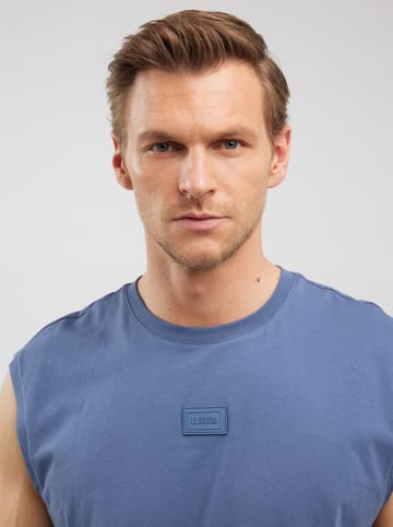 BIG STAR Top w kolorze niebieskim