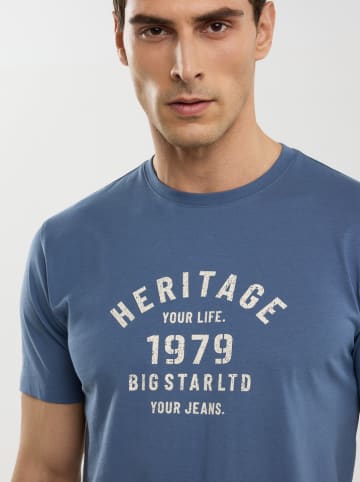 BIG STAR Koszulka w kolorze niebieskim