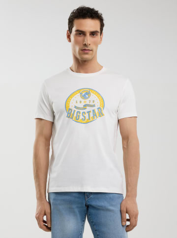 BIG STAR Koszulka w kolorze białym