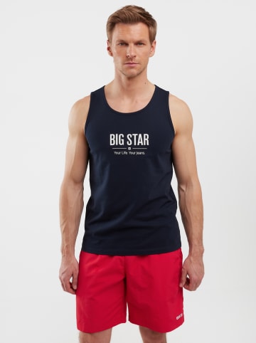 BIG STAR Top w kolorze granatowym