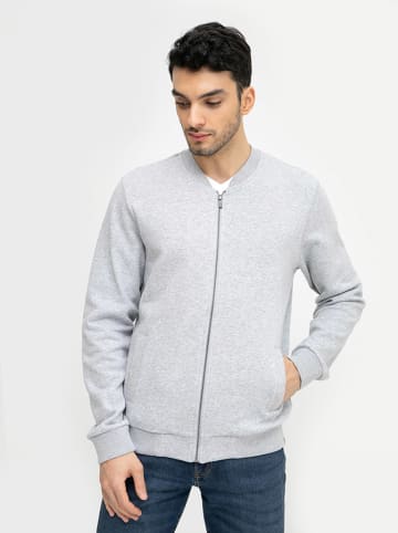 BIG STAR Bluza w kolorze szarym