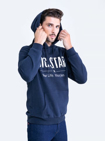 BIG STAR Hoodie in Dunkelblau