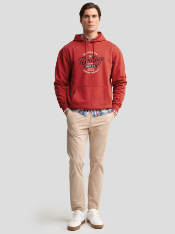 BIG STAR Bluza w kolorze czerwonym