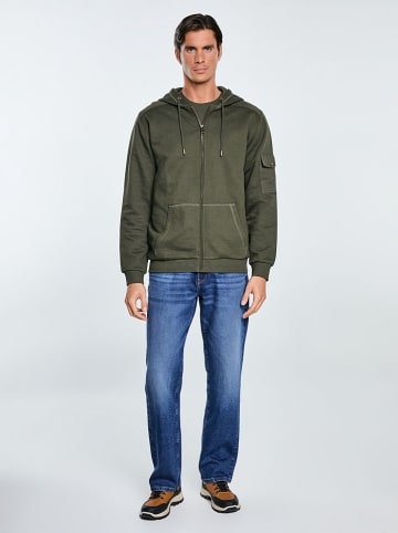 BIG STAR Sweatjacke in Khaki