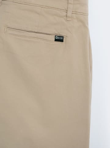 BIG STAR Spodnie chino w kolorze beżowym