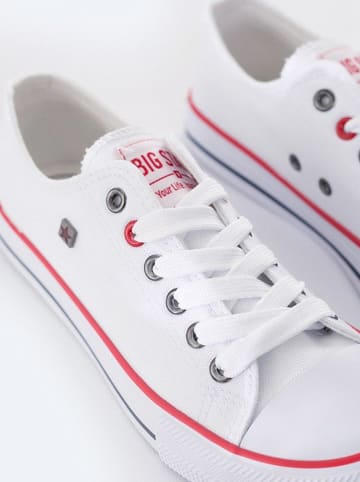 BIG STAR Sneakersy w kolorze białym