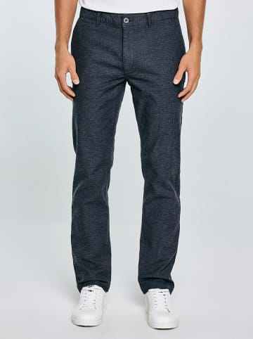 BIG STAR Spodnie chino "Marcos" w kolorze granatowym