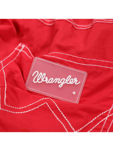 Wrangler Szorty kąpielowe "Lima" w kolorze czerwonym
