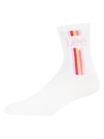 LEE Underwear 3er-Set: Socken "Cindy" in Weiß