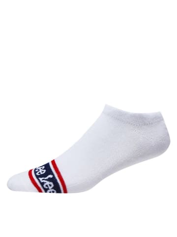 LEE Underwear Skarpety (3 pary) "Jaccie" w kolorze biało-granatowo-czerwonym