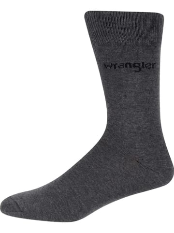Wrangler 3er-Set: Socken "Caird" in Anthrazit/ Hellgrau/ Schwarz