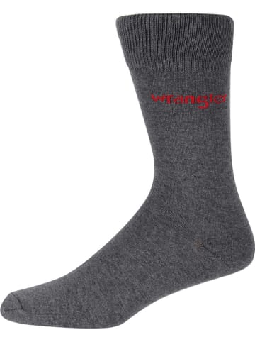 Wrangler 3er-Set: Socken "Coull" in Schwarz/ Grau
