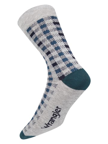 Wrangler 3er-Set: Socken "Ferrier" in Schwarz/ Grau